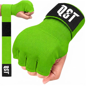 Vendas de Mano Elásticas Acolchadas de Neopreno con Gel, Hechas a Medida para Hombres, para Kickboxing, Muay Thai, MMA, Boxeo, con Cierre de Velcro para Deportes de Culturismo - Product Image 2
