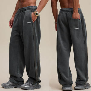 USA American Style Mens Womens Breathable <b>Fleece</b> <b>Joggers</b> Athletic Gym Workout Fitness Running Pants Drawstring Closure Side - Product Image 1
