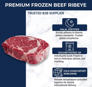Roll di Bistecche di Manzo Congelate Premium Importate Halal con Ricca Venatura, Vendita all'Ingrosso e Esportazione - Product Image 2
