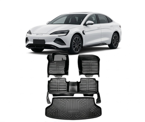 Tapis <span class=keywords><strong>de</strong></span> sol <span class=keywords><strong>de</strong></span> <span class=keywords><strong>voiture</strong></span> en caoutchouc TPE 3D antidérapant <span class=keywords><strong>de</strong></span> luxe, design sportif, tapis <span class=keywords><strong>de</strong></span> <span class=keywords><strong>coffre</strong></span> toutes saisons pour BYD - Product Image 1
