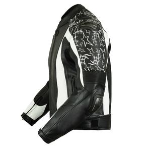 เสื้อแจ็คเก็ตแฟชั่นผู้ชายสไตล์มอเตอร์ไซค์แบบสปอร์ตคุณภาพสูงสำหรับฤดูหนาว ตกแต่งด้วยลายปักแบบ Letterman ระบายอากาศได้ดี กันลม พร้อมโลโก้ด้านหลังแบบ Flash - Product Image 3