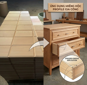 อะไหล่เฟอร์นิเจอร์ไม้บีชเยอรมันคุณภาพสูง OEM ผลิตตามสั่ง 100% เป็นมิตรกับสิ่งแวดล้อม ดีไซน์ทันสมัย ผลิตด้วยมือ หน้าลิ้นชัก - Product Image 2