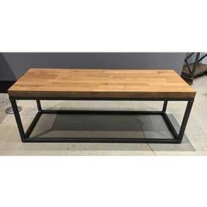 Mesa de Centro Moderna Estilo Campestre Francés, de Acacia, Grande, Acabado Natural, Hermosa Forma, Ideal para Hotel, Hogar, Restaurante, Cafetería, Baby Shower - Product Image 5