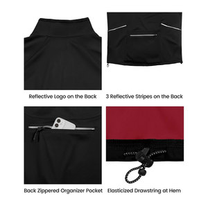 Premium Lightweight Softshell Jacket <b>Waterproof</b> Soft Shell <b>Warm</b> Fleece Lining Zipper for Winter Outdoor jacket for men - Product Image 4