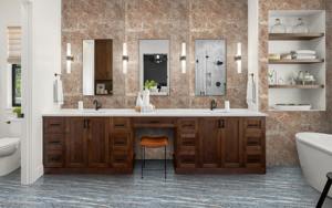 Azulejos de Porcelana Esmaltada Pulida de Diseño Premium de 600X1200 MM, Azulejos de Porcelana para Paredes y Pisos Interiores de 60x120cm - Product Image 6