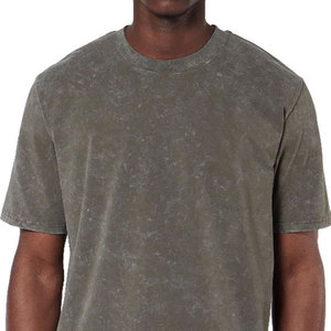 T-shirts pour hommes entièrement personnalisés, style vintage délavé à l'acide, coupe ample, qualité supérieure, vêtements décontractés pour hommes, t-shirts délavés à l'acide - Product Image 5
