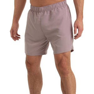 Shorts de sport pour hommes, style urbain, couleur unie, séchage rapide, respirants, décontractés, vente en gros, shorts de course athlétiques, personnalisables, unis - Product Image 1