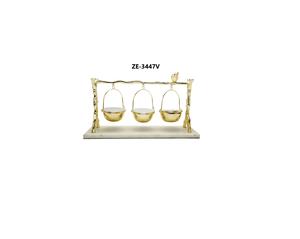 Tazón de Cerámica Moderno Hecho a Mano con Diseño de Plantas, Desechable, Estilo Americano, Seguro para Fiestas, Chapado, Zahid Exports, Mayorista - Product Image 1