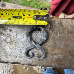 Collar con colgante de Cruz Troll forjado a mano Troll Cross Viking Nordic Jewelry Herrero hecho a mano medieval Twisted neckless - Product Image 3