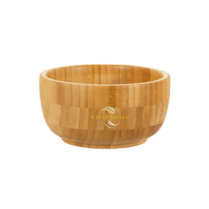 Bols ronds en bambou naturel, écologiques, réutilisables, compatibles micro-ondes, style classique, pour fêtes, contenants pour riz et gâteaux - Product Image 5
