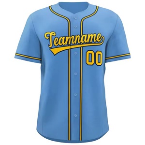 Maillot de baseball unisexe grande taille personnalisable, maillot de football respirant à séchage rapide, maillot de baseball absorbant l'humidité - Product Image 3