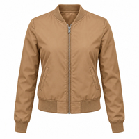 Blouson Bomber Grande Taille pour Femmes, Service OEM, Blousons Bomber pour Femmes les Plus Vendus, Coupe-Vent Respirant, Design de Logo Personnalisé