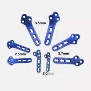 8 Plaques TPLO Réutilisables pour Chiens, Plaques Orthopédiques Vétérinaires à Verrouillage, 20 25 27 35, Ensemble d'Implants de Fixation Osseuse en Titane - Product Image 1