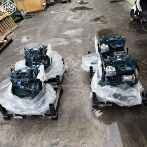 Ensemble moteur diesel 3 cylindres D1105-EF02 15,3 kW 3000 tr/min D1105-EF02_CN4, pièces de mini-excavatrice pour moteur Kubota D1105 - Product Image 5
