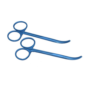 Tijeras Oftálmicas de Fábrica con Puntas Curvas y Cónicas para Enucleación, Instrumentos Quirúrgicos - Product Image 5