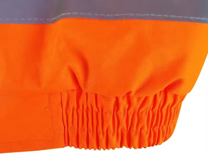 Gilet de sécurité haute visibilité OEM pour l'hiver, réfléchissant, classe 3 ANSI, imperméable, logo personnalisé, vêtements de travail pour la construction, protection extérieure - Product Image 5