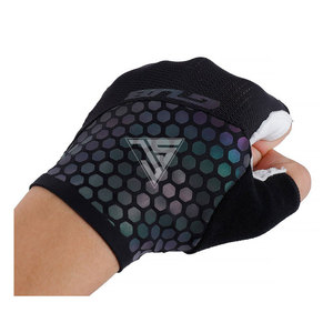 Gants de cyclisme d'extérieur en tissu polyester extensible, cuir, simili cuir, coupe-vent, antidérapants et résistants à l'usure - Product Image 3