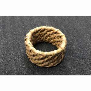 Anillo para Servilletas de Ratán Tejido Natural Rústico, Porta Servilletas Hecho a Mano de Jacinto de Agua, Venta al por Mayor para Decoración de Mesa de Hotel y Restaurante - Product Image 3