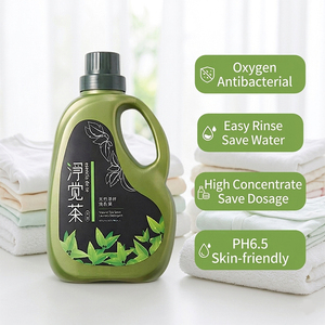 Detergente Ecológico para Ropa de Bebés, No Tóxico, Hipoalergénico, Antibacterial, Natural, con Saponina de Camelia Líquida para Pieles Sensibles - Product Image 3