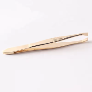 Pinzas de Precisión para Cejas, Pinzas para Barba, Pinzas Pequeñas para Pestañas Postizas, Herramientas de Acero Inoxidable - Product Image 5