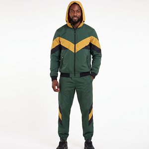 Ensemble coupe-vent deux pièces personnalisé : veste et pantalon, style streetwear, zippé, en polyester, survêtement coupe-vent, ensemble coupe-vent tendance - Product Image 4