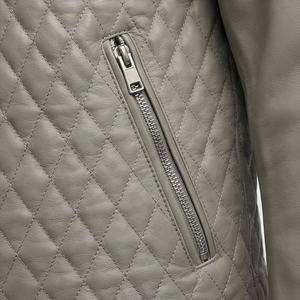 Chaqueta de Motociclista de Cuero PU con Cuello Alto, Ligera, Casual, para Primavera y Otoño, Ropa Protectora para Motociclistas, Color Personalizable - Product Image 5