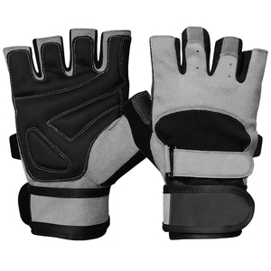 Gants de fitness demi-doigts respirants pour femmes en polyester résistant à l'usure pour le yoga, le spinning, l'entraînement avec haltères, antidérapants - Product Image 3