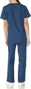 Low Price Polyester Cotton Breathable Fabric Hospital Nursing <b>Scrub</b> <b>Set</b> Ready for Ship Uniform Multi Cargo <b>Scrub</b> Pants in Stock - Product Image 3