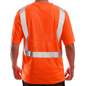 Camisetas de Seguridad de Alta Visibilidad para Hombres Trabajadores, Cinta Reflectante con Certificación CE, ANSI CLASE 3 EN ISO 20471 CLASE 1, Poliéster - Product Image 2