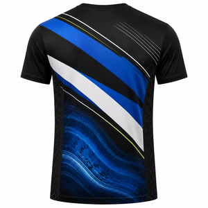 Camiseta Deportiva Blanca para Hombre con Estampado por Sublimación, Logotipo VII Champions en la Parte Delantera, Transpirable, de Poliéster - Product Image 2