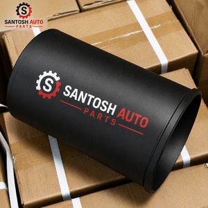 Pièces automobiles Santosh Premium, Doublure de cylindre de moteur Hino EH700, 11467-1200, alésage 110 mm, manchon en fonte robuste pour moteur diesel, 1 an - Product Image 1