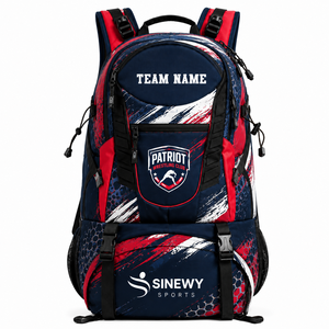 Sac à dos de lutte SINEWY SPORTS en nylon camouflage 20-36L avec fermeture éclair, bandoulière légère, résistant à l'eau, unisexe - Product Image 1