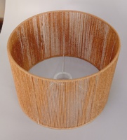 Abat-jour de lampe en forme de tambour au design unique, en forme d'harpe, pour lampes suspendues et lustres, avec fil de fer personnalisé pour hôtels et restaurants