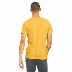T-shirt décontracté pour homme en coton tricoté 100% - Couleur optimale - Col rond - Manches courtes - Respirant - Séchage rapide - Personnalisable - Product Image 3