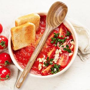 Cuillère à thé en bois de qualité supérieure, écologique, durable, pour café, thé, sucre, lavable au lave-vaisselle, recyclable, de qualité alimentaire, pour les fêtes - Product Image 2