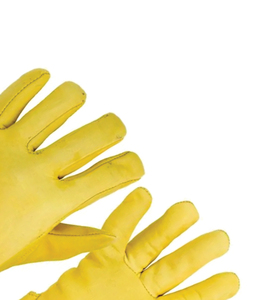 Gants de travail de sécurité de qualité supérieure, usage général, haute visibilité, non doublés, pointes fluorescentes, doublure FR souple, anti-coupure, anti-choc - Product Image 2