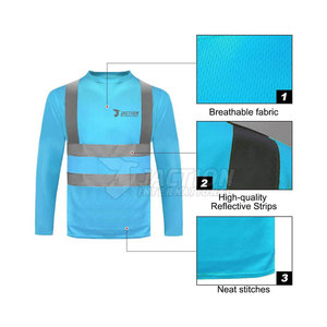 Service OEM, fournisseur d'usine, chemise de sécurité, vêtements de travail, chemise de sécurité à manches longues, chemise de sécurité à vendre - Product Image 2