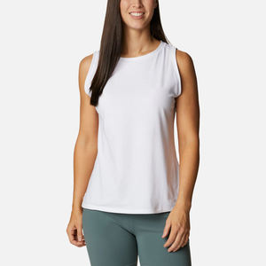 Débardeur côtelé en coton de haute qualité pour femme, sans manches, idéal pour l'entraînement estival, confortable et à prix abordable - Product Image 1