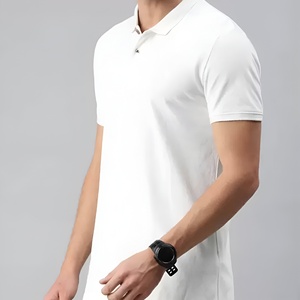Camiseta Polo Bordada Personalizada con Logotipo para Hombre, Ropa Formal e Informal, Camiseta Polo Bordada Premium para Hombre OEM - Product Image 4