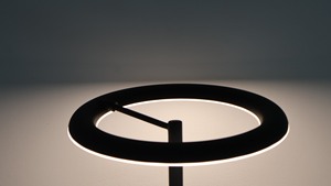 Minimalist Modern Floor <b>Lamp</b> Metal Shade LED Warm White Residential Use Round Base ETL Certified <b>Switch</b> Control Lumetal Vietnam - Product Image 5