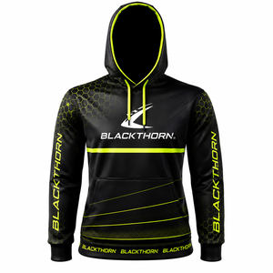 Sudadera con Capucha Sólida de Invierno Personalizada de Fábrica al por Mayor para Hombre, Corte Regular, Sublimación, Spandex/Poliéster - Product Image 6