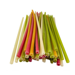 Pajitas ecológicas biodegradables hechas de ingredientes vegetales naturales para restaurantes, cafeterías y bares. - Product Image 2
