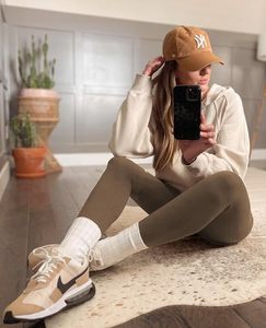 Women High Waist Black <b>Leggings</b> Slim Fit Knitted Cotton Winter Casual Solid Color Breathable Thermal Vintage <b>Crop</b> Pants - Product Image 3