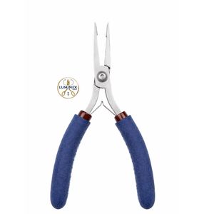 Alicates de punta plana con mandíbula larga y suave y puntas anchas escalonadas, 5.40 OAL - Product Image 1