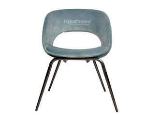 Chaise de salle à manger de style moderne Kylo en cuir synthétique avec logo personnalisé, mousse durable, mobilier de maison de haute qualité, garantie Trade Assurance - Product Image 3