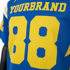 Conjunto de Camiseta y Pantalones Cortos de Fútbol Americano Personalizados, Ropa Deportiva Transpirable, Conjunto de Camiseta y Pantalones Cortos de Fútbol Americano para Unisex - Product Image 5