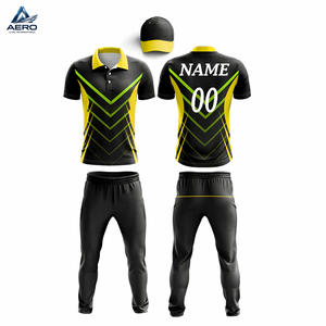 Best For Wholesale Rate In Different Color Your Name Logo Best Soft Touch <b>Material</b> Newest Style Adult Wear Cricket Uniform - Product Image 3