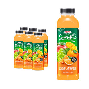 Meilleur Produit Smoothie Bouteille 500ml Échantillon Gratuit Jus de Fruits Tropicaux Boisson Gazeuse à l'Orange NAWON Usine de Gros au Vietnam HALAL - Product Image 1