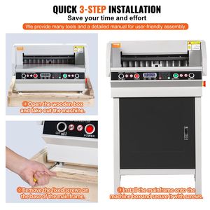 Taglierina Elettroidraulica Professionale per Carta, Spessore di Taglio 1.57/40mm, Larghezza di Taglio 18/457.2mm - Product Image 6