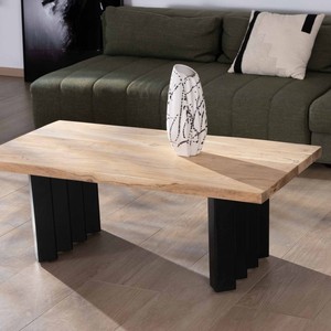 ดีไซน์วานดาน่า โกลเด้น สเปซ ทำจากไม้กระถินเทศธรรมชาติ พร้อมขาเหล็กจีบแบบออดาซิโอ - Product Image 2